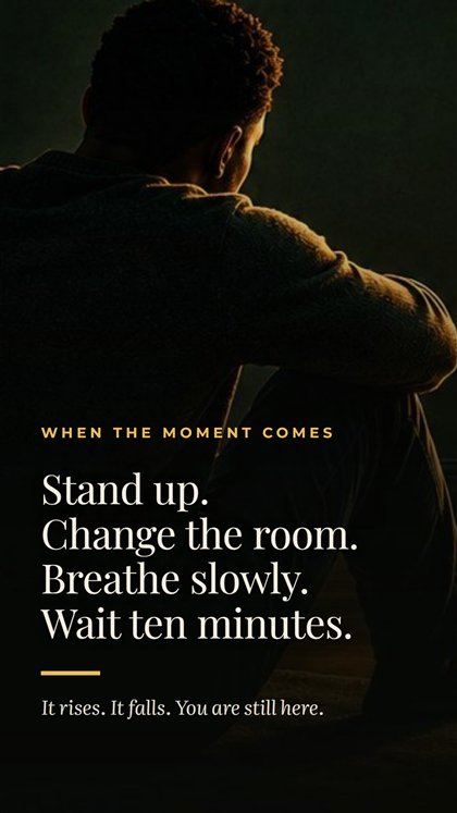 A lock-screen card